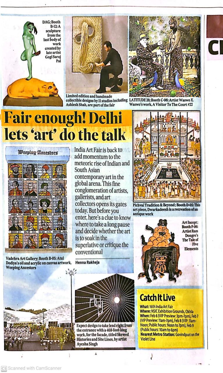 Fair enough! Delhi lets ‘art’ do the talk