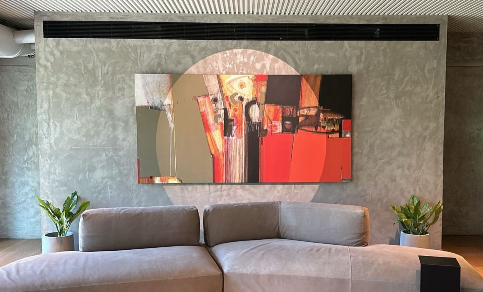 Anil Gaikwad, Shadows become reality, 2023, Acrylic on Canvas