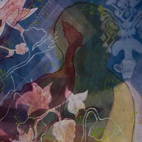 Saadia artwork detail